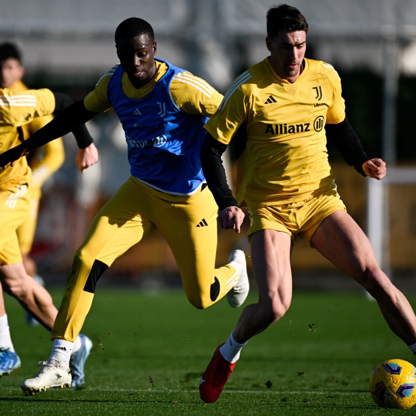 Training Center | Bianconeri at work on Boxing Day