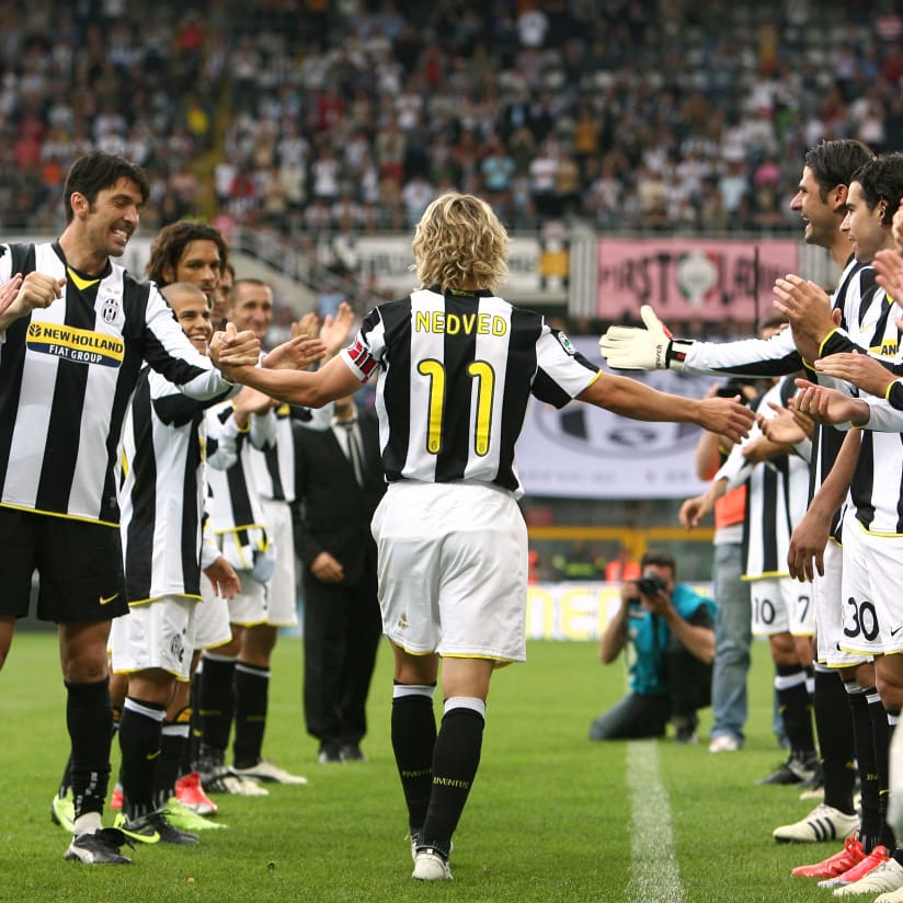 15 anni fa, l’ultima gara di Pavel Nedved con la Juventus