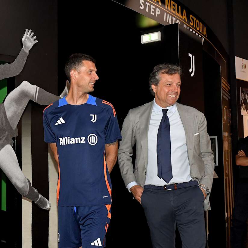 Gallery | Thiago Motta visiting Juventus Museum