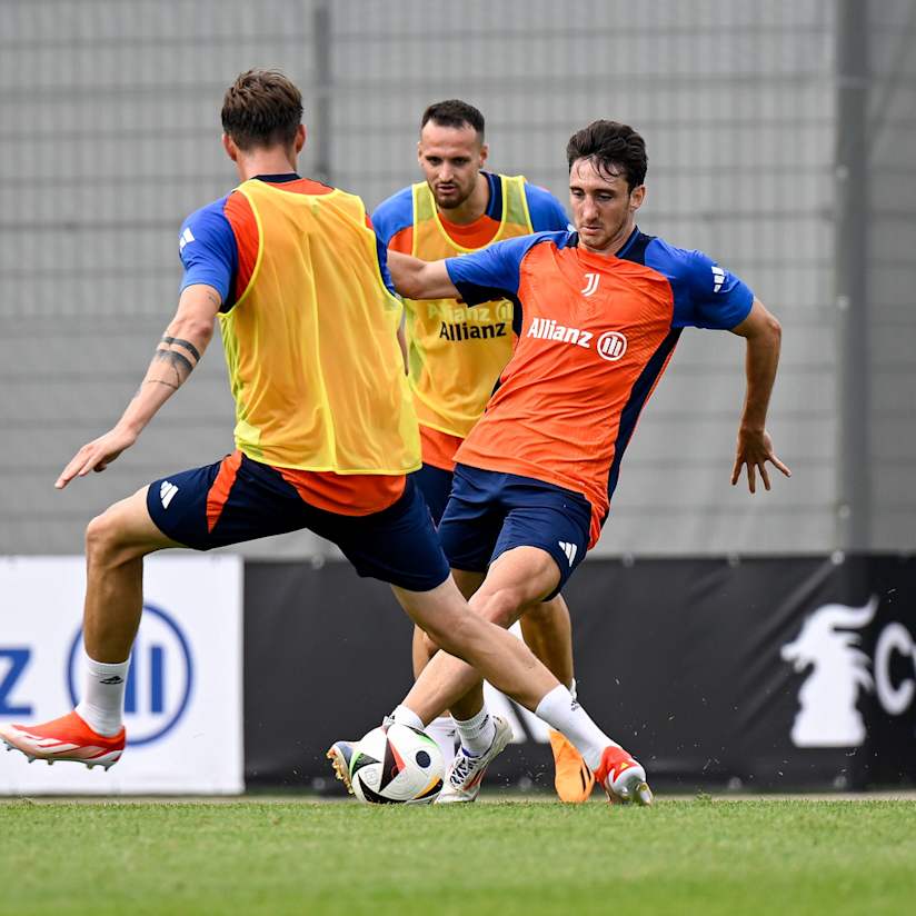 Juventus' first training session in Herzogenaurach