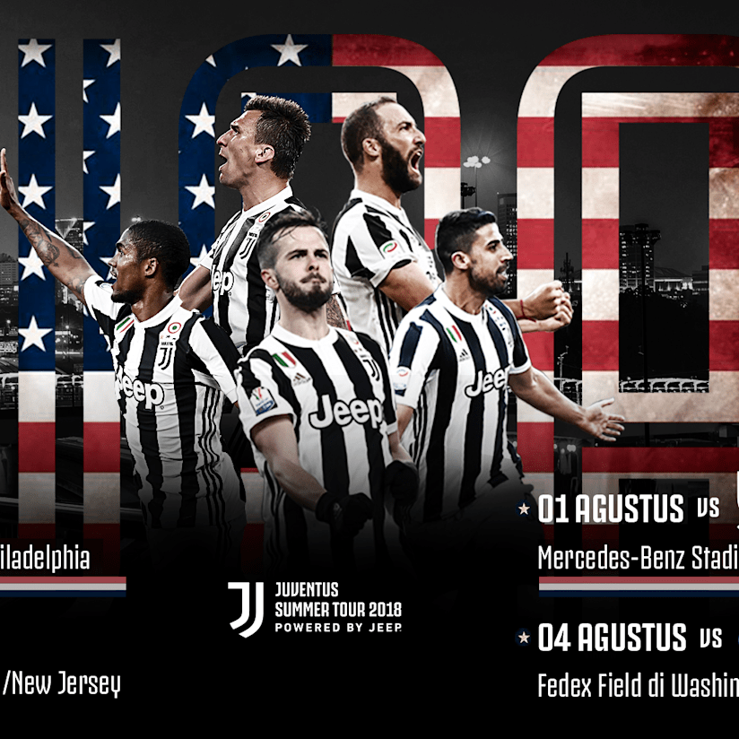 Juventus akan berpartisipasi di International Champions Cup 2018