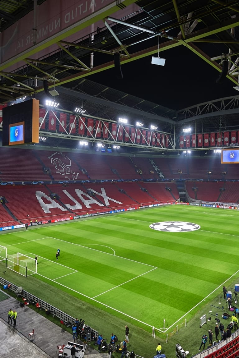 AMSTERDAM, 17-09-2019 JohanCruyff Arena , Champions League