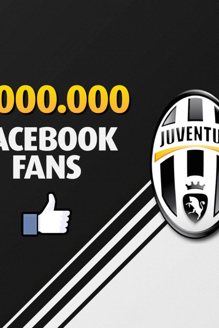 Juve reach further social networking landmarks