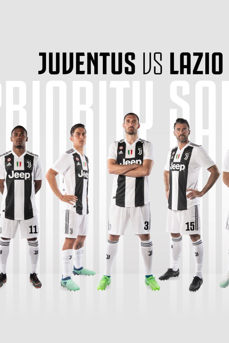 Juventus vs Lazio: Tickets on sale for Members!