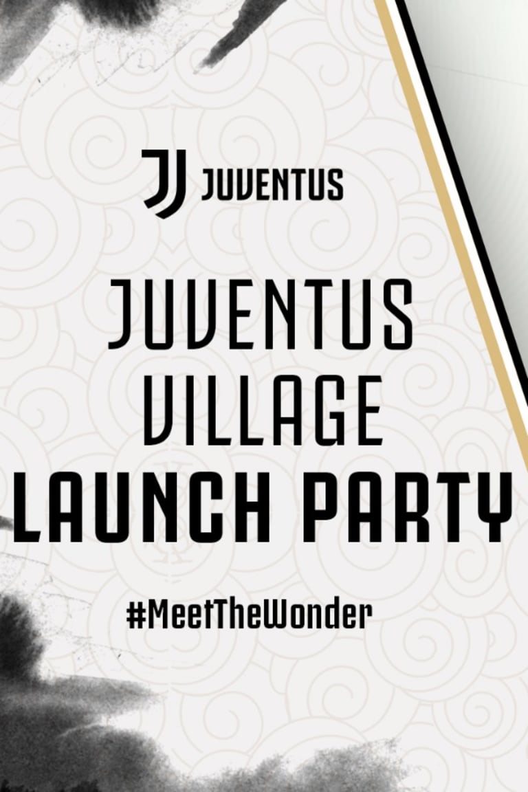 The opening of Juventus Village
