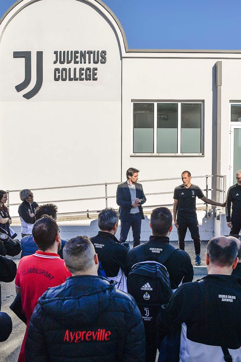 A Vinovo l'aggiornamento tecnico per gli allenatori delle Scuole Calcio Juventus!