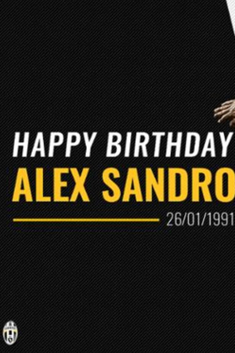 Many happy returns, Alex Sandro!