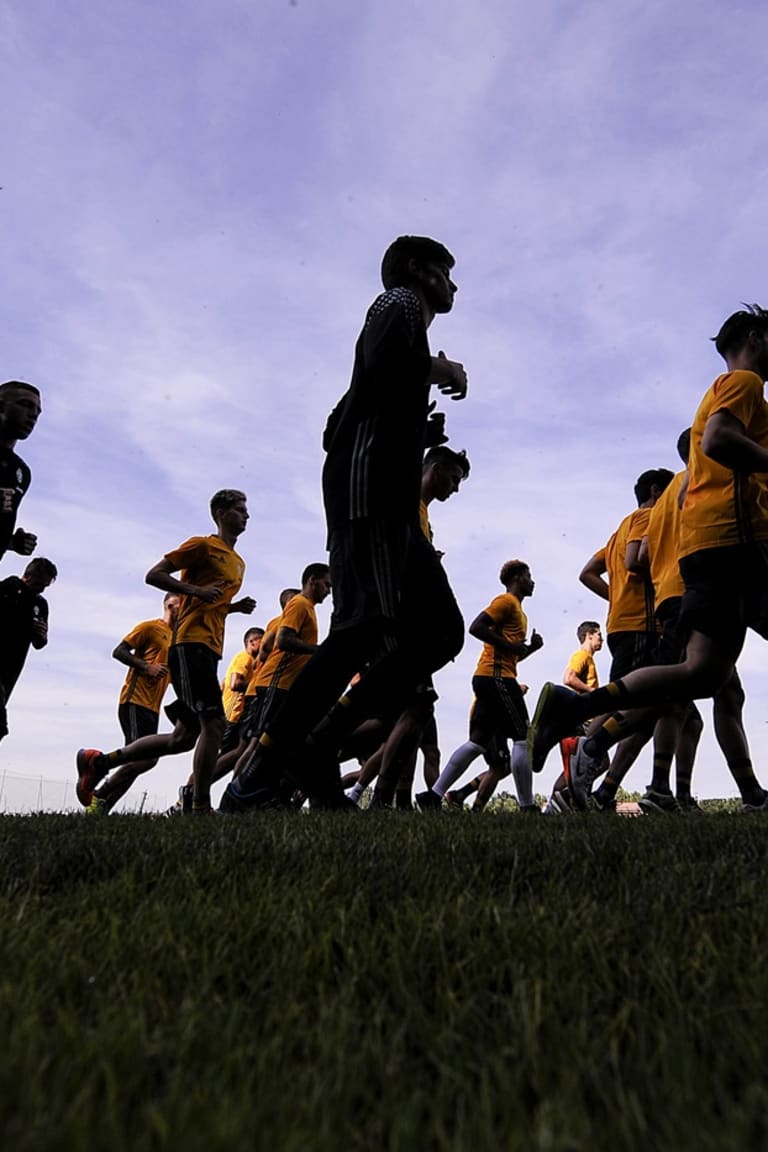 Back to work at Juventus Center 