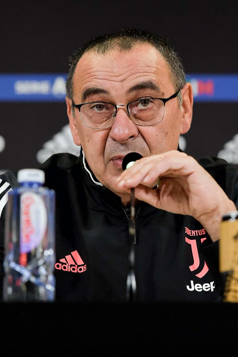 Sarri: "We'll push to give our best"