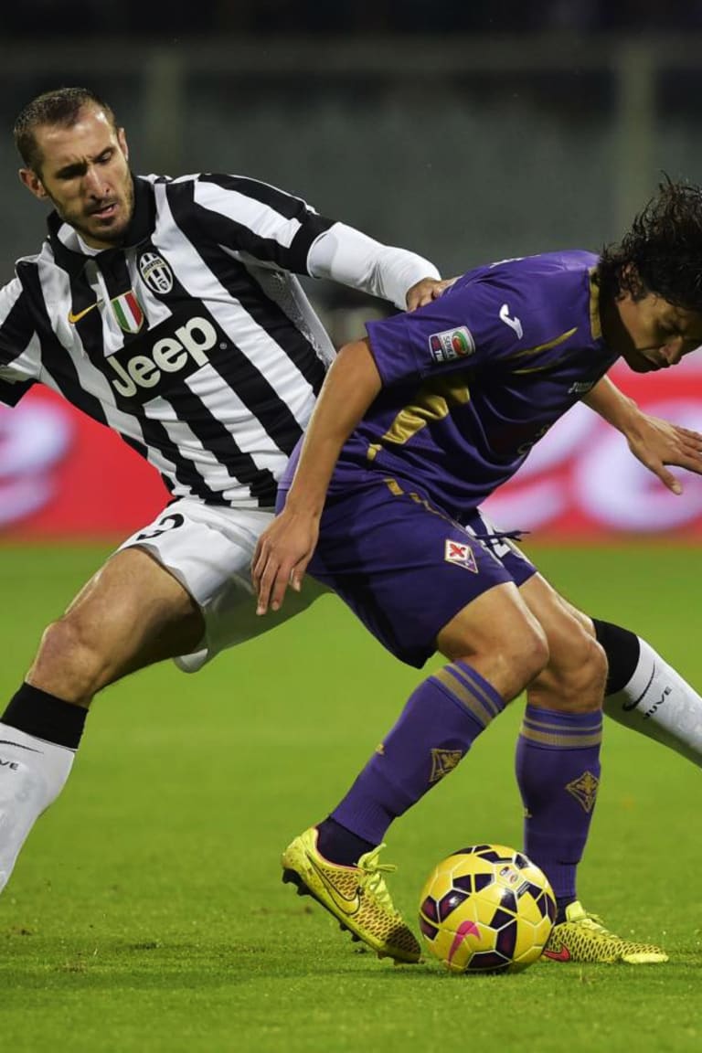 #FiorentinaJuve, tutti i numeri del match