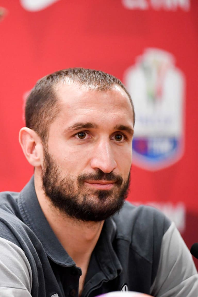 Chiellini: «Vogliamo vincere, dobbiamo dimostrarlo sul campo»