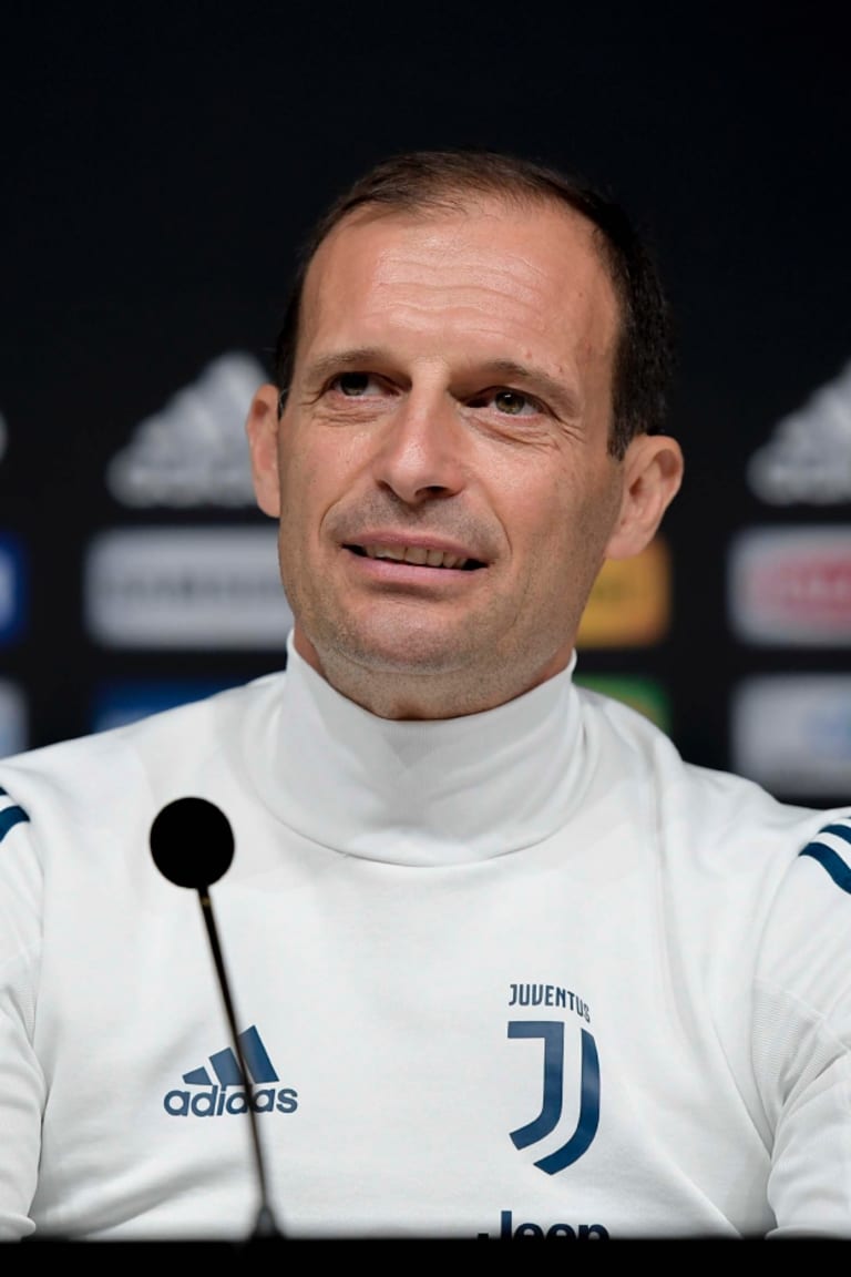 Allegri: «Domani bisogna festeggiare»