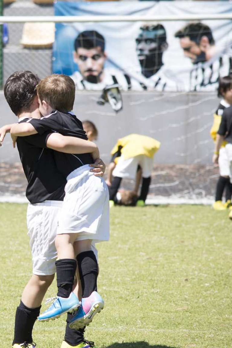 Juventus International Camp si colora di verdeoro