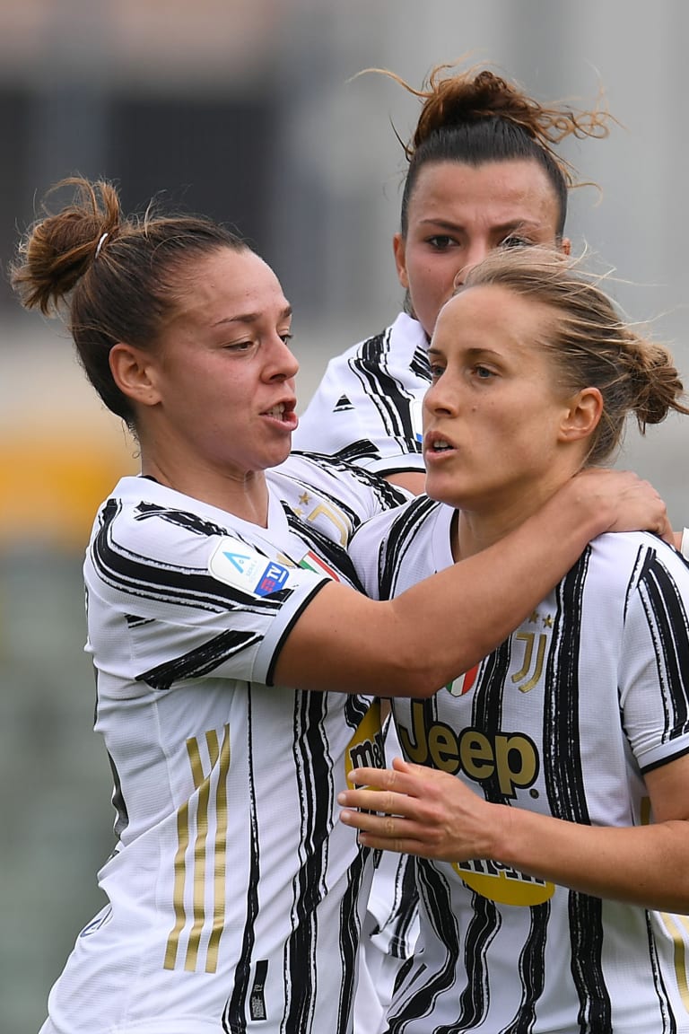 Tris al Sassuolo: Juventus Women inarrestabili