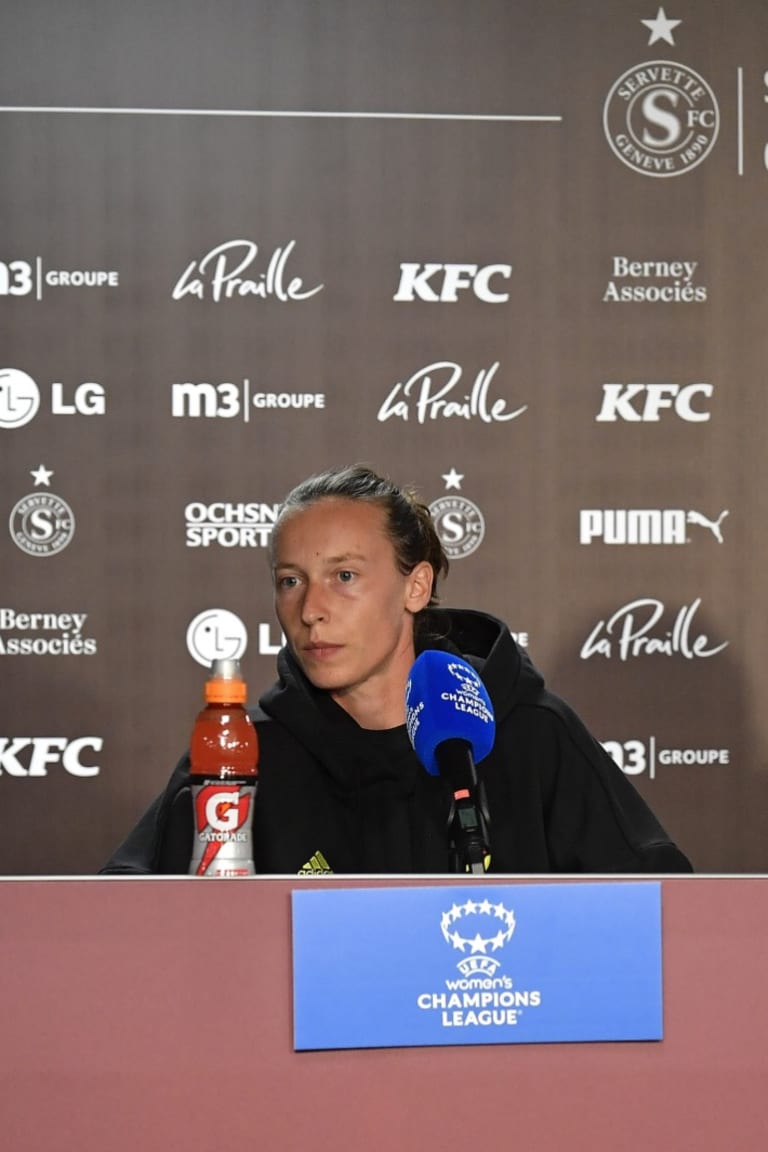 Montemurro e Peyraud-Magnin presentano Servette – Juventus Women