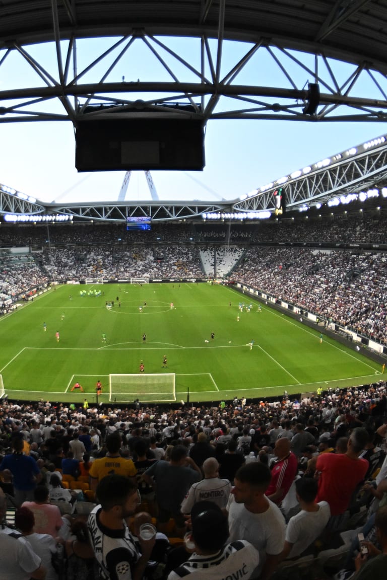 Per Juve-Spezia continua lo spettacolo dell'Allianz Stadium!