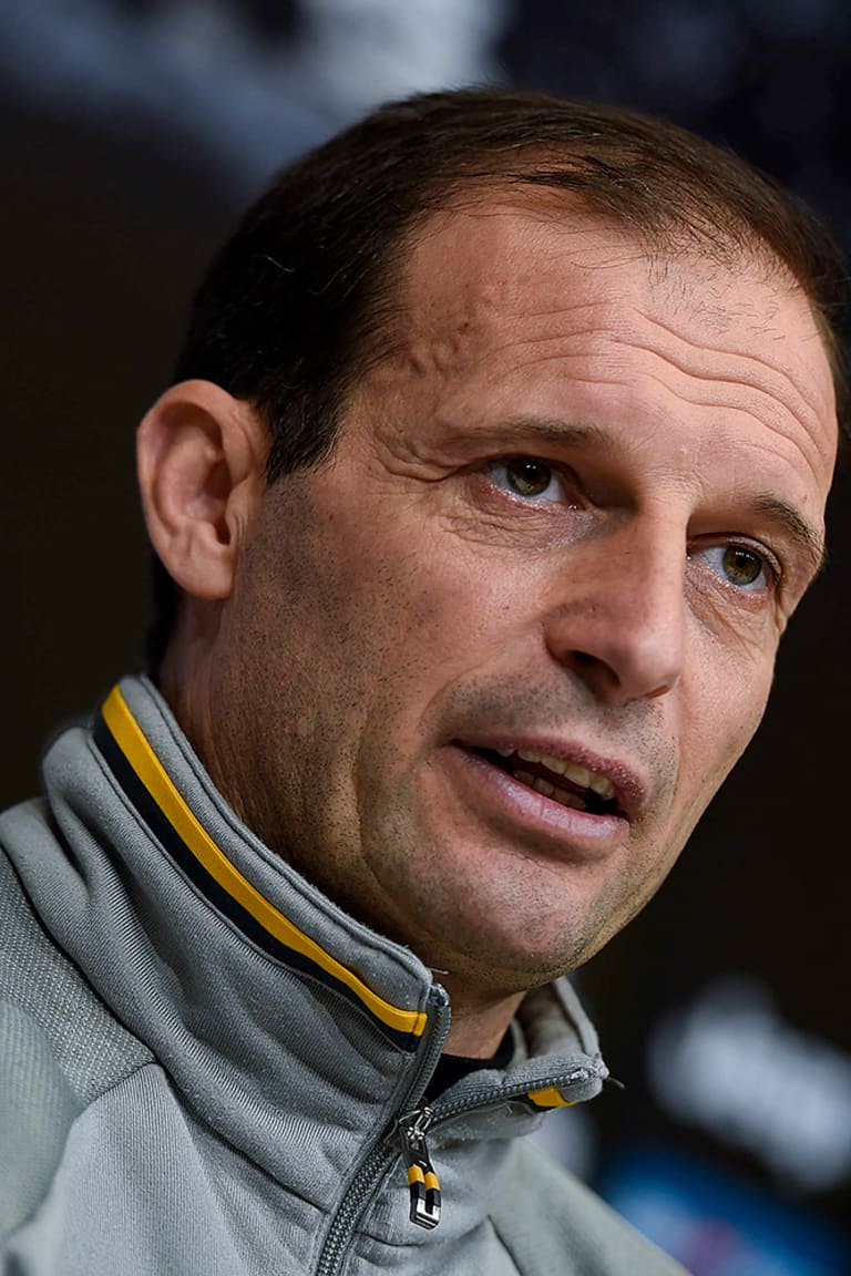 Allegri: “Three points a priority against Palermo”