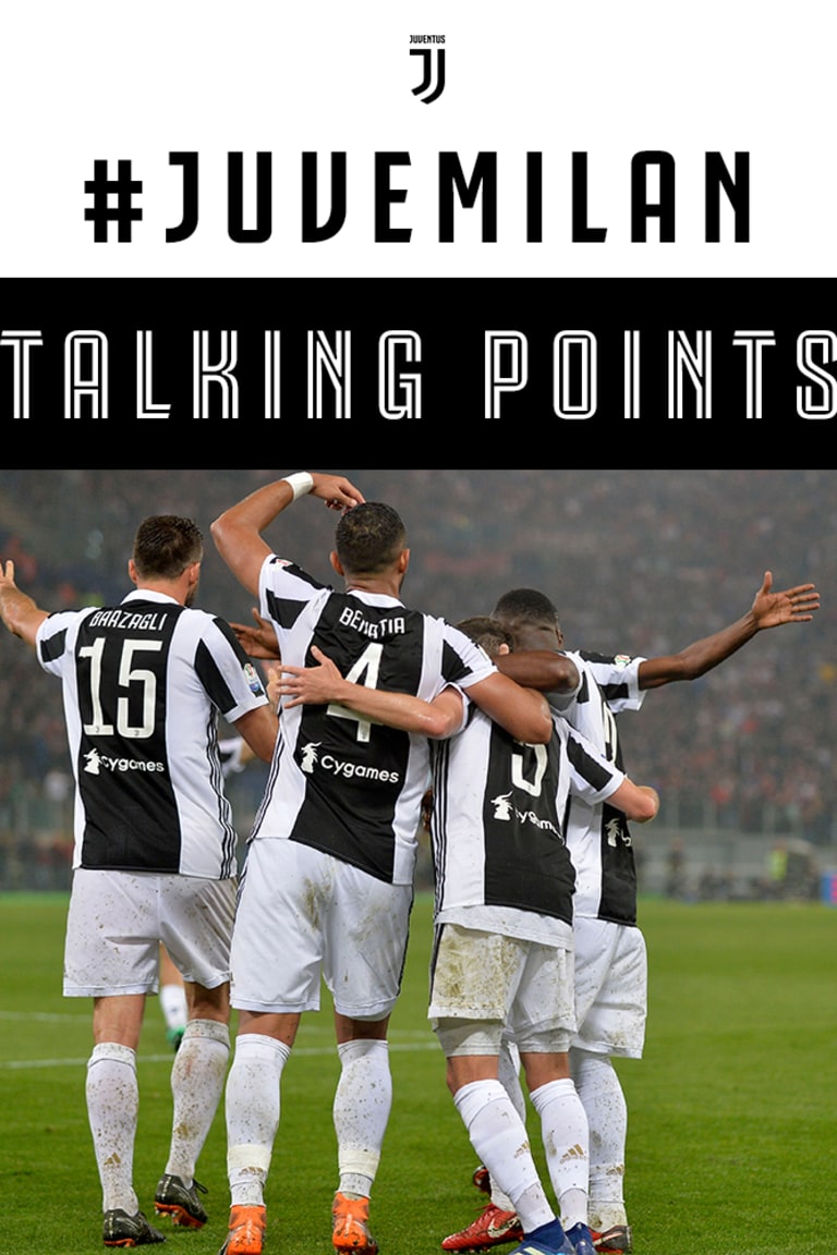 Juve-Milan, Talking Points