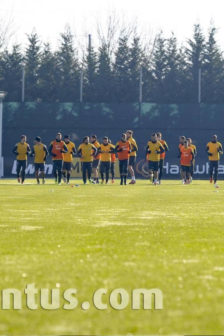 Primo allenamento da Campioni d’Inverno