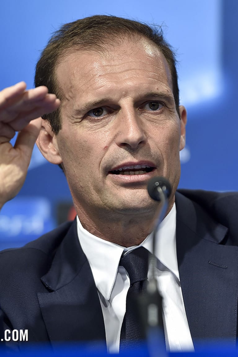 Allegri: “Flawless performance required”