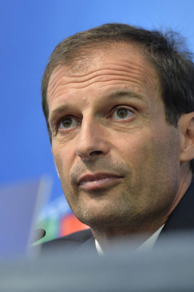 Allegri: “Intensity, courage and focus” 