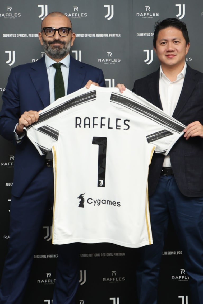 Juve dan Raffles bermitra!