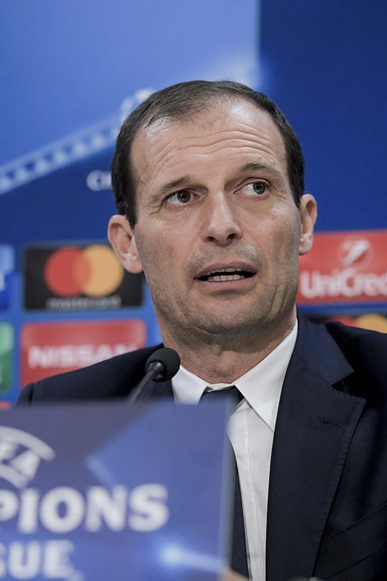 Allegri: "We have to be patient and take our chances"