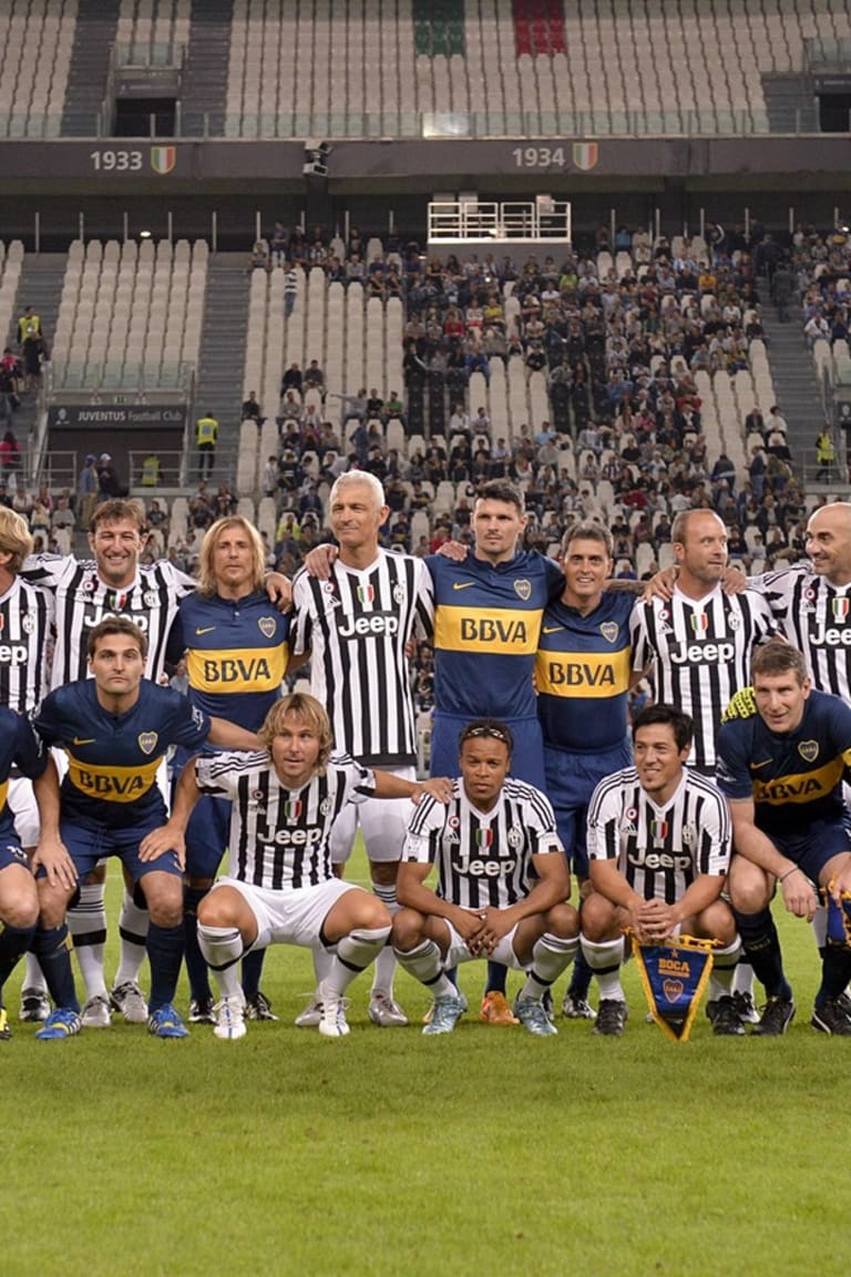 Juve and Boca roll back the years in UNESCO Cup