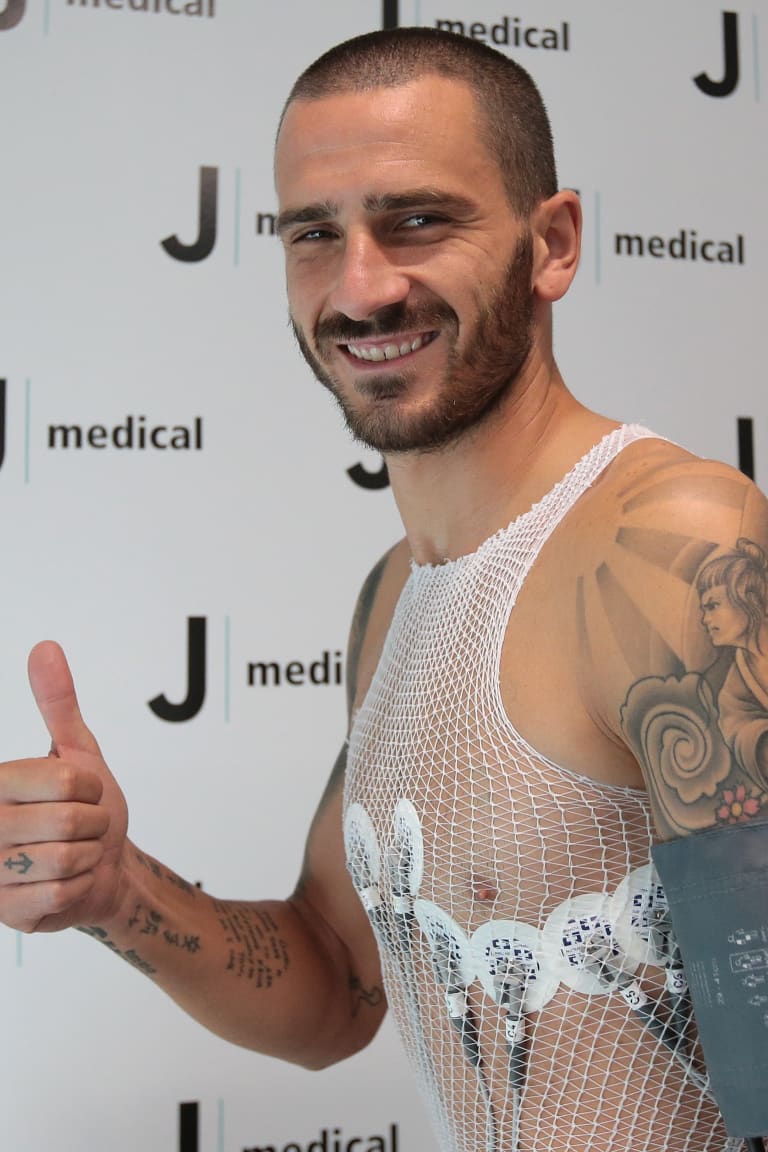 Terminate le visite mediche di Leonardo Bonucci