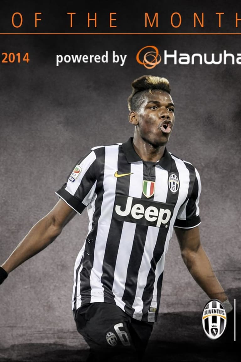 Paul Pogba, simply the best in November!