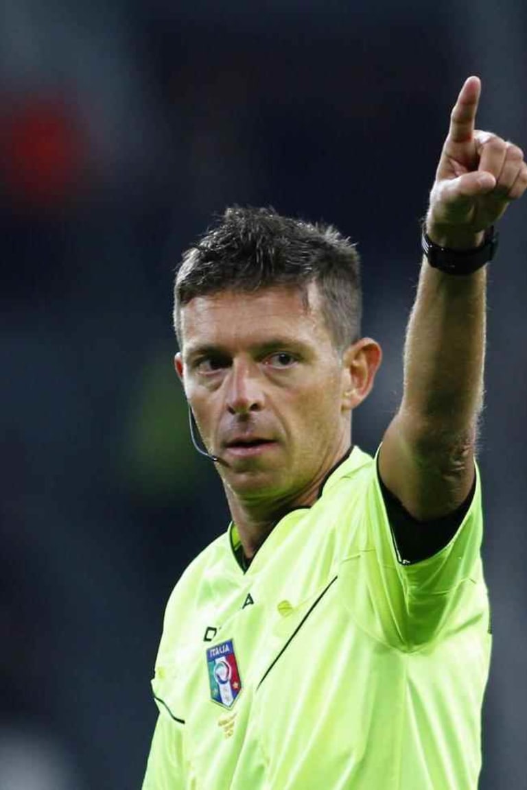 Rocchi to run the rule on Roma clash