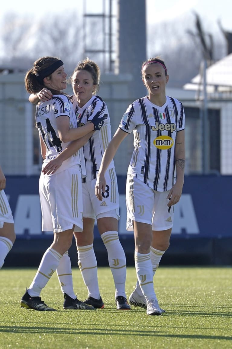 Juventus Women, 5-0 al Verona