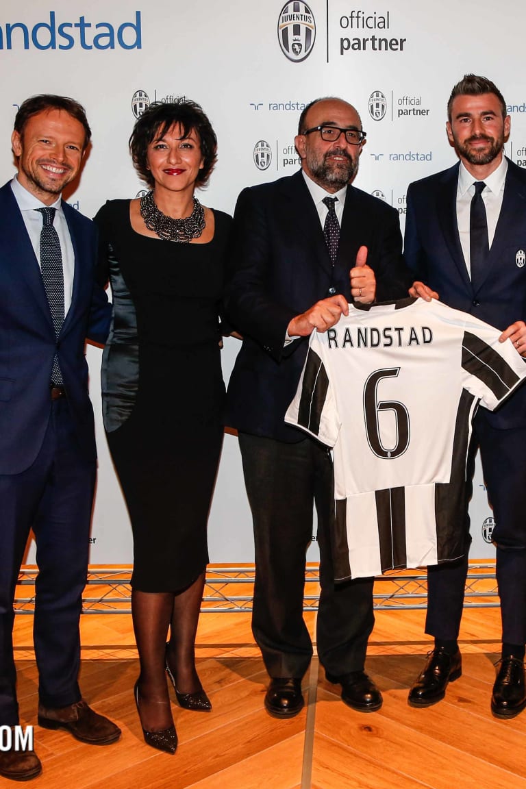 Juventus and Randstad renew partnership until 2020