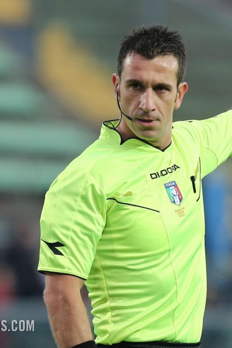 Daniele Doveri arbitrerà #JuveSamp