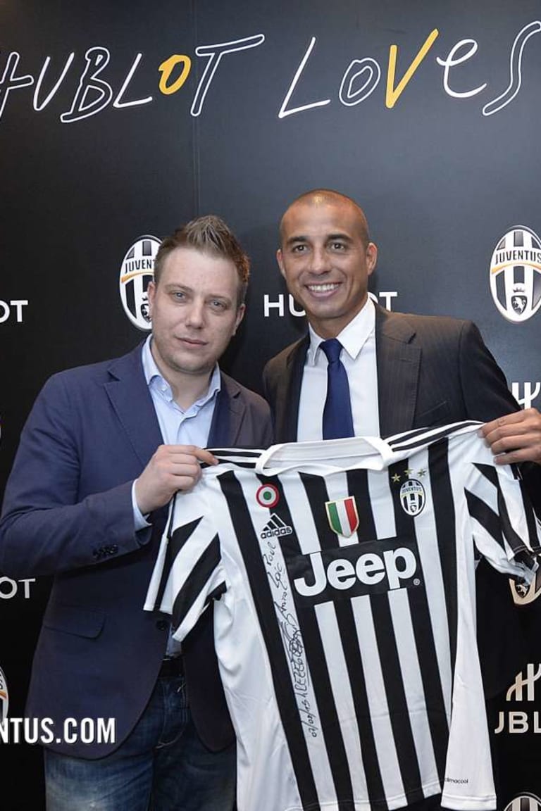 Trezeguet visits Hublot in Shanghai 