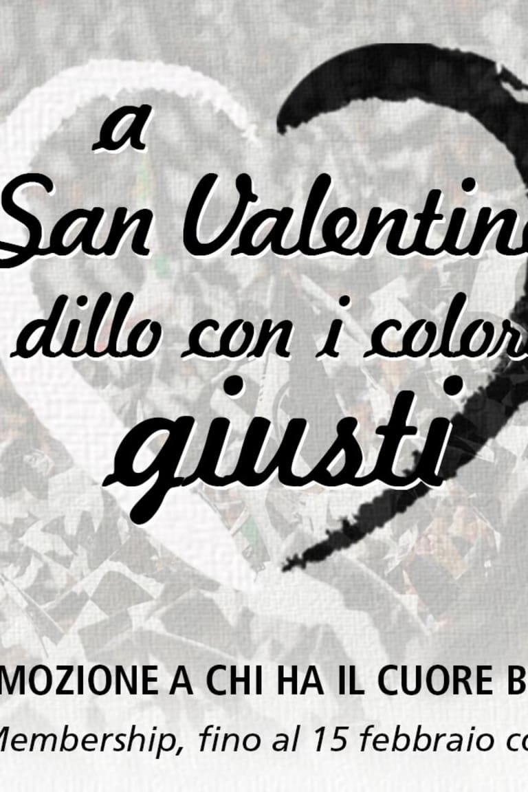 #JMember, per San Valentino fate un regalo bianconero!