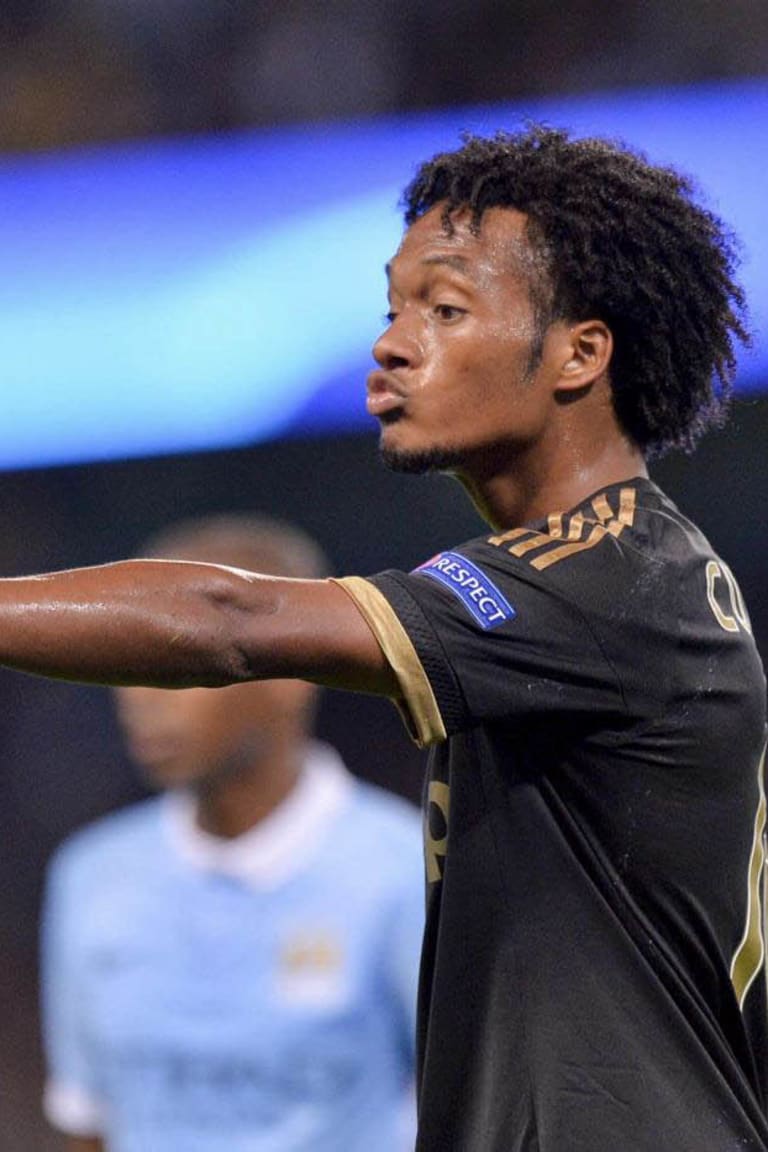 Cuadrado toasts top Juve display