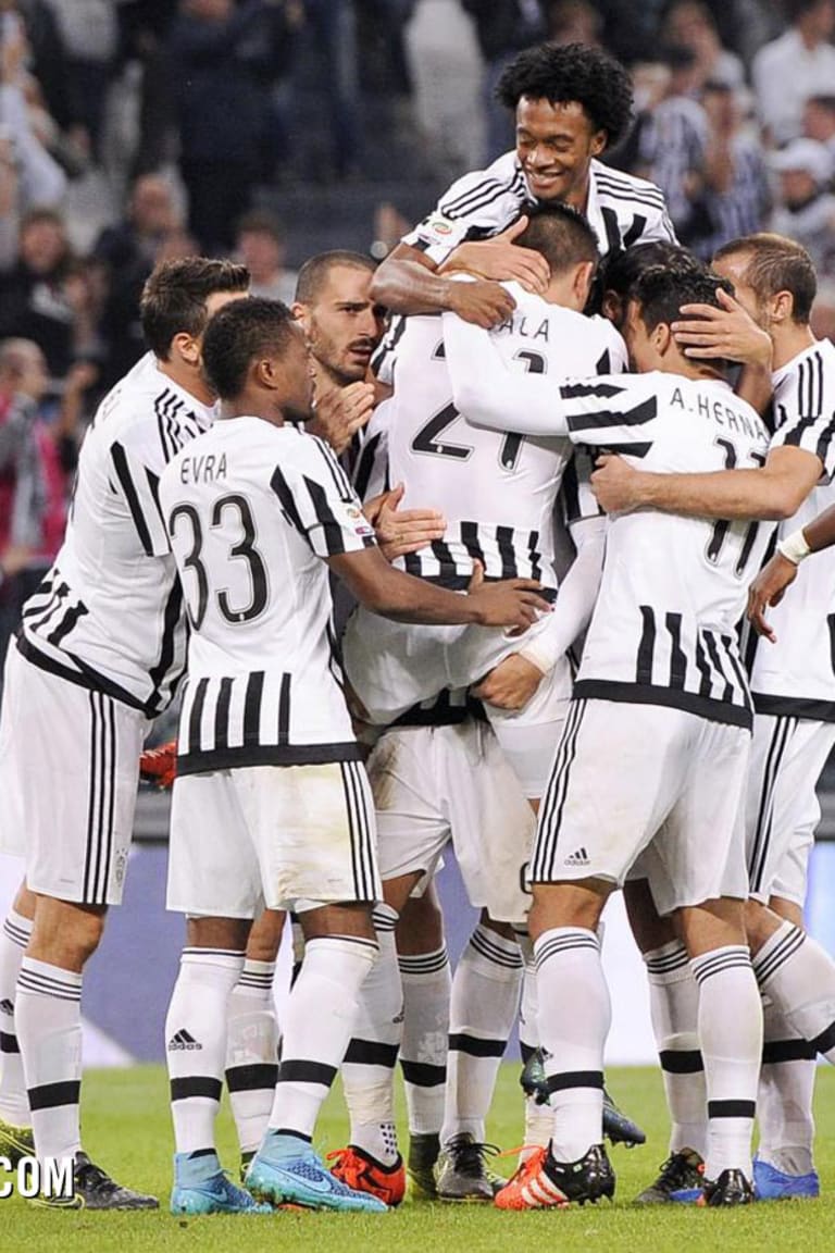 Three-goal Juve beat Bologna