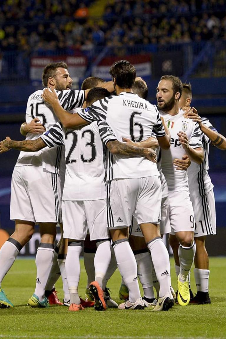 Juve romp to Zagreb win