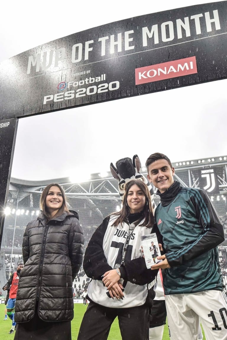 Dybala, il premio nel pre partita