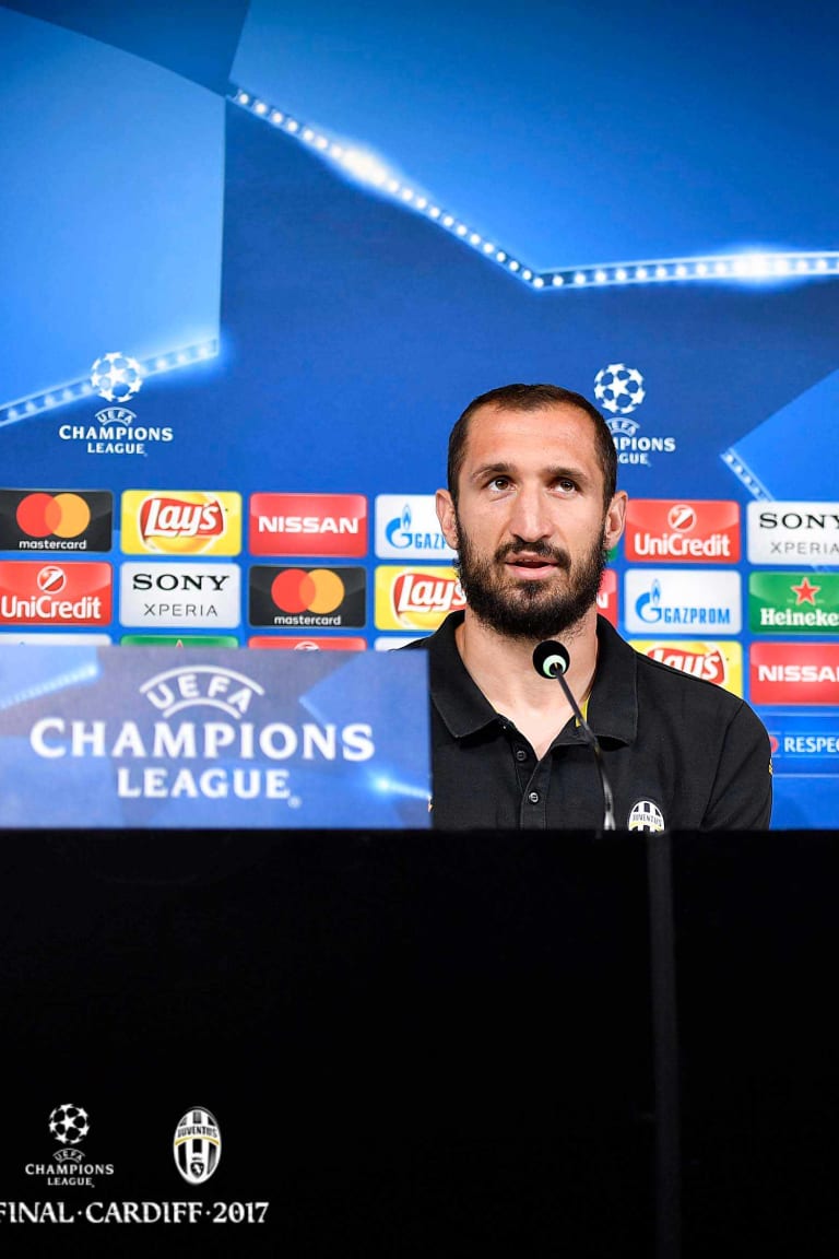 Media Day, la conferenza stampa di Allegri e Chiellini