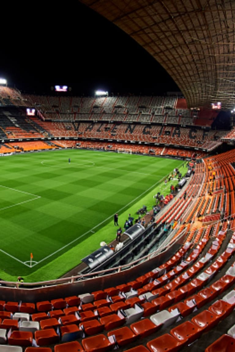 Il teatro di Valencia-Juve: il Mestalla