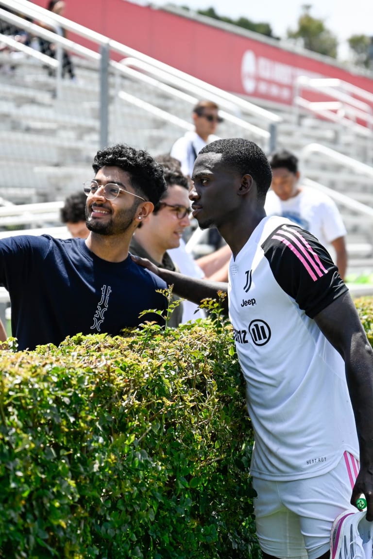 Weah: "I felt the fans' love from day one"