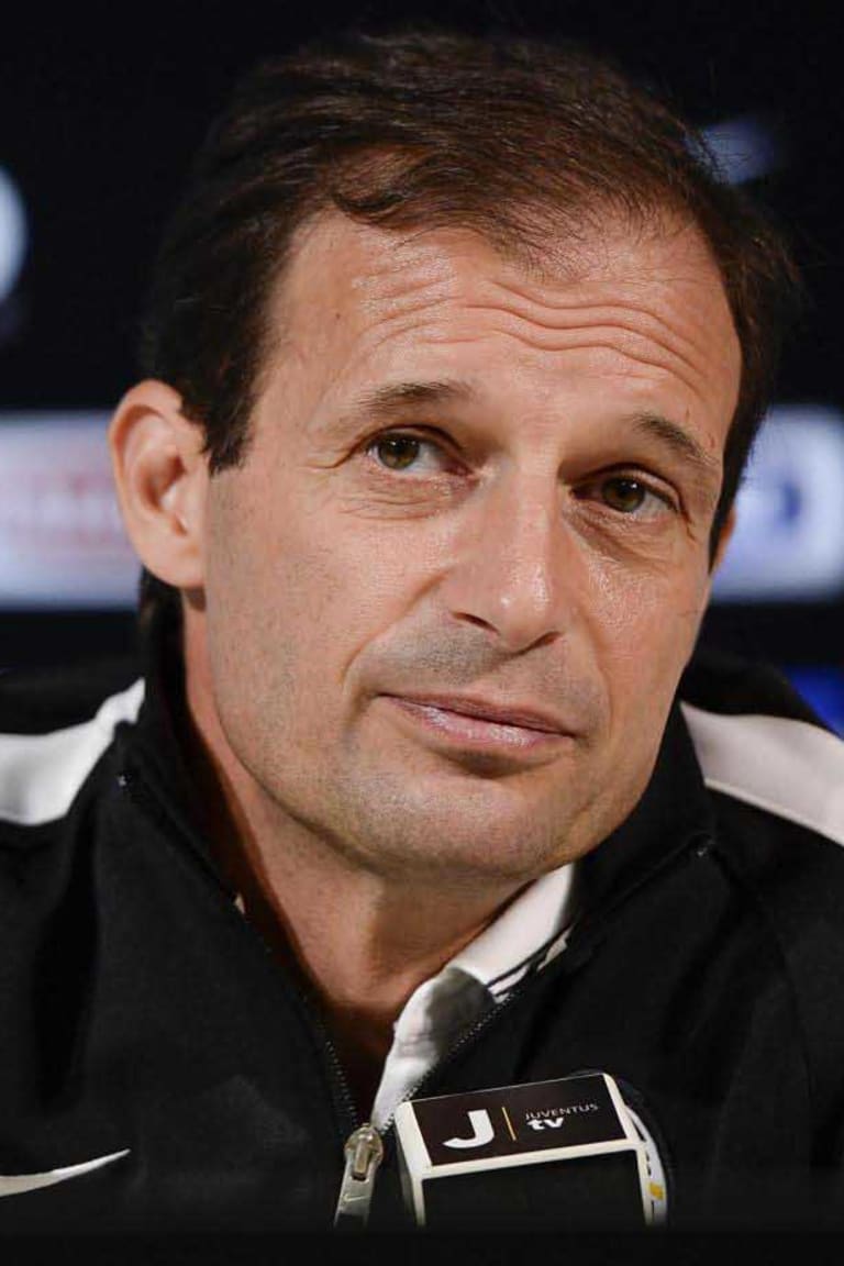 Allegri: «Domani si parte alla pari»