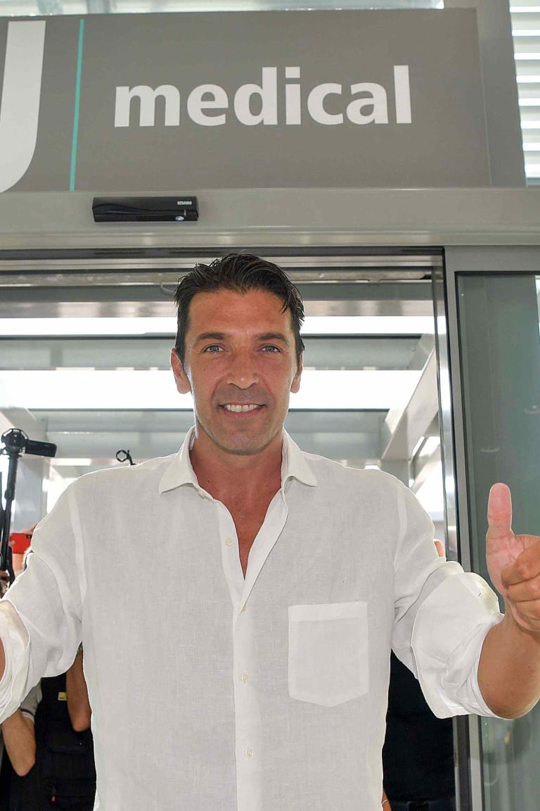  Gigi Buffon's medical is over