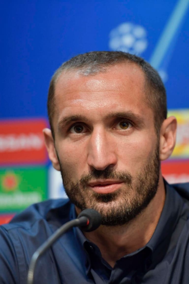 Chiellini: "We believe"