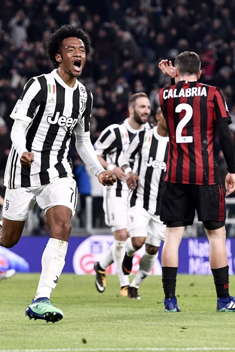 Juventus-Milan: 3 gol di testa 