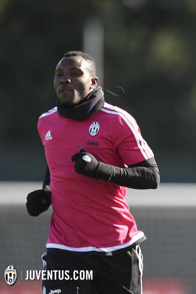 Thursday training in Vinovo