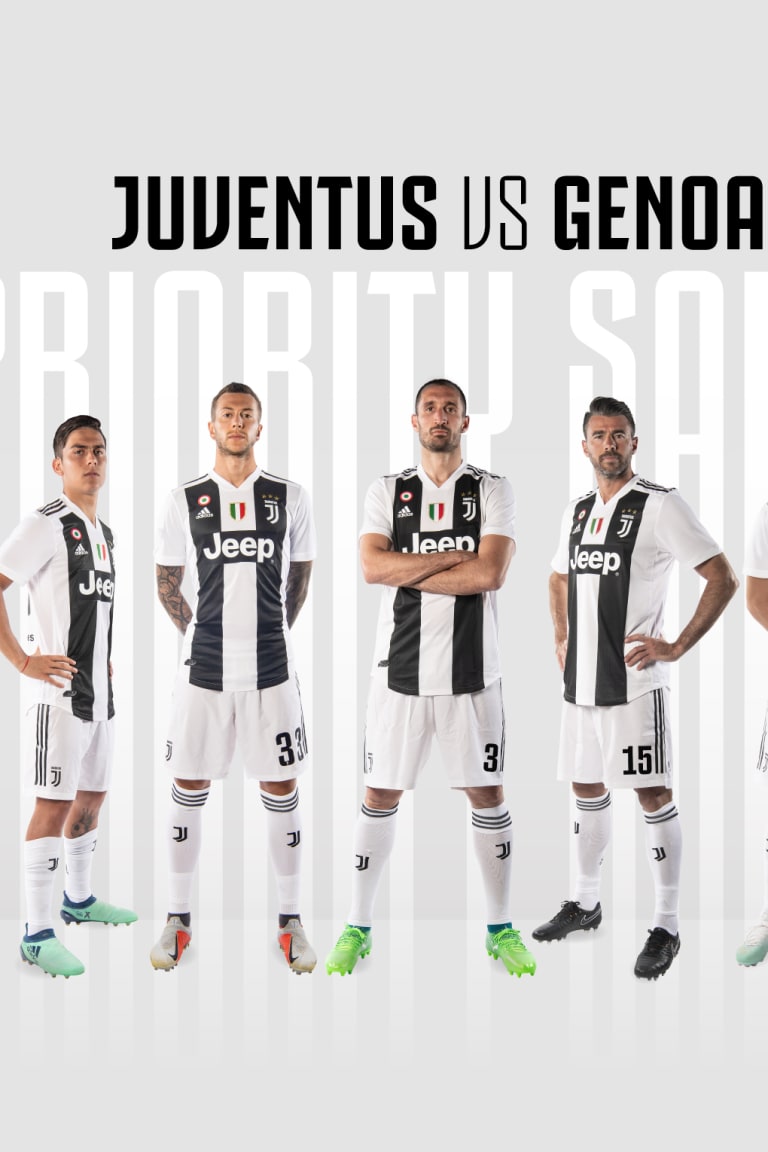 Juve-Genoa tickets on sale!