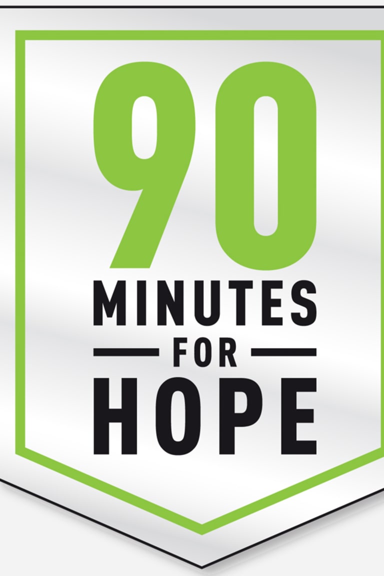 Juventus supports #90minsForHope 